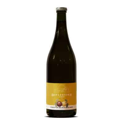 a 750ml bottle of Kingston Black Quince Cider by Daylesford Cider