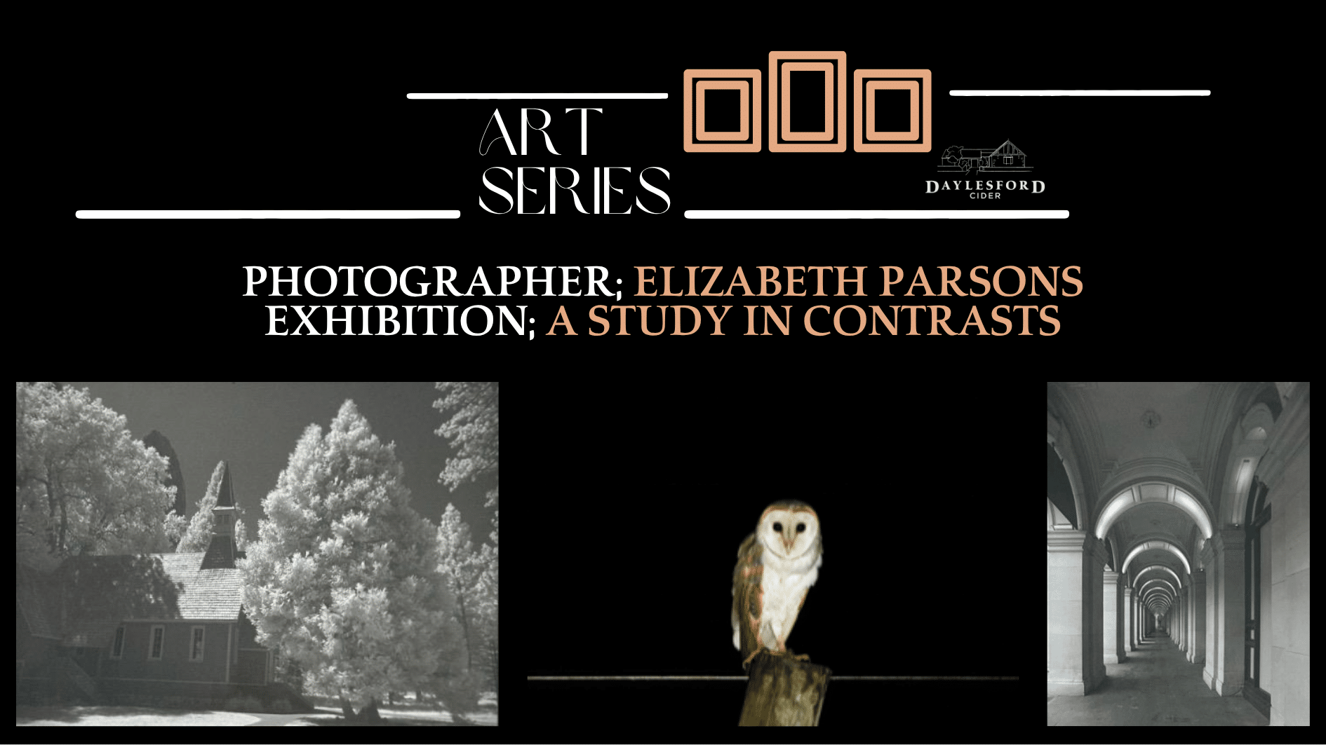 poster for Elizabeth Parsons photography exhibition